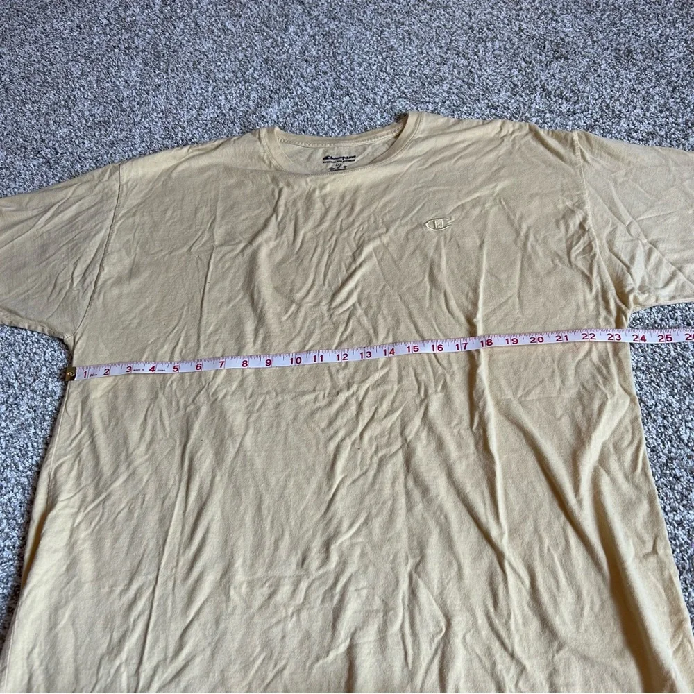 [Champion] Pale Yellow Tee - Picture 5 of 5